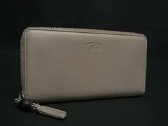 ■新品■未使用■ GUCCI グッチ 307984 バンブー レザー タッセル ラウンドファスナー 長財布 ウォレット グレージュ系 BK5258