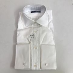 Maker'sShirt 鎌倉シャツ　長袖シャツ　白　38-85