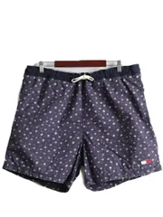 【お得なクーポン配布中!】 90s トミーヒルフィガー 総柄 ショートパンツ L ショーツ 短パン スイム