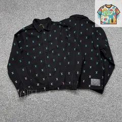 【今日WTO】Louis Vuitton 25SS フェリックス コレクション LV ロゴ デニムセット-YX18