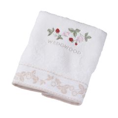 新品 nishikawa【西川】 ハンドタオル (ウォッシュタオル) 34X35cm 洗える 綿100% ふっくら さらさら 滑らか 柔らか 肌に優しい 吸水性 保湿性 無撚糸 シャーリング ワイルドストロベリー ウェッジウッド アイボリー TT3370460