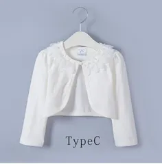 ボレロ キッズ フォーマル 即購入OK カーディガン 綿 長袖 女の子 ドレス 羽織 レース 子供 子ども 長袖 ガールズ フォーマル 子供服 春 夏 ベーシック キッズカーディガン トップス 冷房対策 かわいい 表会 結婚式 入園式 xgbb01