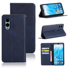 マグネット ケース ケース スタンド機能付き 耐衝撃 財布型 5色(Arrows カード収納 PUレザー We2 We2 We2 手帳型 F-52E F-52E F-52E ケース 手帳型 カバー 手帳型) Arrows Arrows (深い青) Arrows