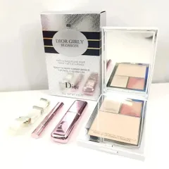 【 Christian Dior 】W 8 A-1 GIRLY BLOSSOM クリスチャンディオール ガーリーブロッサム 003 ラディアントガール フェイスパウダー 6g / ハイライター 1.5g / リップグロス 2.5g メイクパレット コスメ