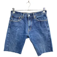 Levi's 505 デニムショートパンツ W31 リーバイス レギュラーフィット インディゴ コットン メキシコ製 古着卸 アメリカ仕入 2405-1603