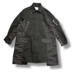 sacai scm 052 ミリタリーコート　ブラック　サイズ1 sacai サカイ SCM-052 military coat ミリタリーコート