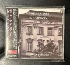 【帯付きCD】 ミロスラフ・ヴィトゥス - エミル・ヴィクリッキー「モラヴィアン・ロマンス」 MIROSLAV VITOUS & EMIL VIKLICKY