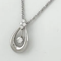 約41cmトップ★★最終特価品星の砂 ネックレス  Pt900 ダイヤモンド