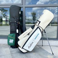 MALBON GOLF キャディバッグ UNDEFEATEDコラボ ゴルフバッグ#わふうひゃっぽうばこ