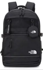 【新品 人気モデル】 ザノースフェイス 4点セット リュック 通学 30L THE NORTH FACE WHITE LABEL ポーチ付き バックパック ブラック メンズ レディース A