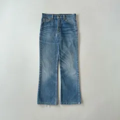 90s USA製　リーバイス517 ブーツカットデニム　サドルマン　フレアデニム R2182