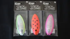 フルハウス ビッグマックスプーン Big Mac Spoon 45g 乙女いちご＆ 月光 ＆ レディバグ 3個セット アキアジ ウキルアー スプーン