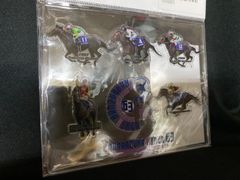［競馬］宝塚記念・アクリルマグネット／JRA サトノクラウン、ミッキーロケット、リスグラシュー、クロノジェネシス