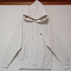 美品ChampionチャンピオンパーカーREVERSE WEAVEリバースウィーブアイボリーサイズL
