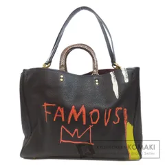 美品✨️完売品 コーチ トートバッグ バスキアコラボ トートバッグ 2WAY コーチ バスキア トートバッグ ハンドバッグ ブラック レザー