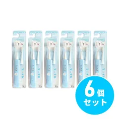 〒ミニマム ちいかわハピカ ハチワレ×6個セット やわらかめ DBC-5BCHHA 電動歯ブラシ 子供用歯ブラシ 