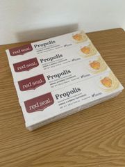 レッドシール　redseal 歯磨き粉　プロポリス　160g 4本　フッ素不使用