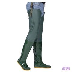 ヒップブーツ ヒップ ウェーダー ヒップウエイダー 田植え用長靴 釣り用長靴 田靴 ロング丈 防水 ずり落ち防止 ベルト調節可能 実用性 xzdsgge