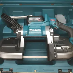 △△MAKITA マキタ 40Vmax 充電式ポータブルバンドソー  充電池1個付 ケース付 PB001GRDXのサムネイル