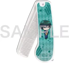 【中古】ヘアブラシ・コーム・櫛 01.糸師凛(バンドver.) ミニキャライラスト 折りたたみコーム 「ブルーロック」