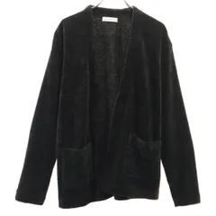 green label relaxing グリーンレーベルリラクシング 長袖 前開き カーディガン M チャコールグレー ユナイテッドアローズ メンズ 古着