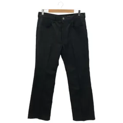 Wrangler (ラングラー) ★ ⑤ WI1141  ランチャー フレアードレスパンツ メンズ ブラック L