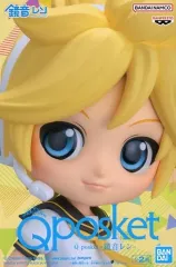 【中古】フィギュア 鏡音レン A(衣装濃) 「初音ミク」 Q posket-鏡音レン-
