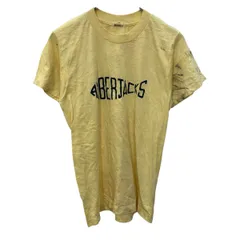SCREEN STARS 半袖 プリントTシャツ M イエロー スクリーンスターズ プルオーバー アメリカ製 80's 80年代 古着卸 アメリカ仕入 a706-6011