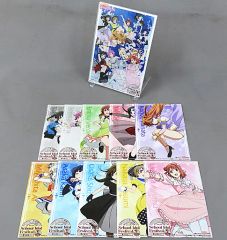 [중고] 잡화 집합 아크릴 패널 & L판 브로마이드 10장 세트 [러브라이브! 니지가사키 학원 스쿨 아이돌 동호회 3rd Live! School Idol Festival ~꿈의 시작~ Blu-ray Memorial BOX 완전 생산 한정] A-On S