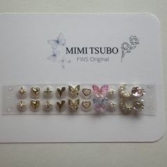 premium 耳つぼジュエリー お肌に優しくはがれにくい 1シート（20個） M-02