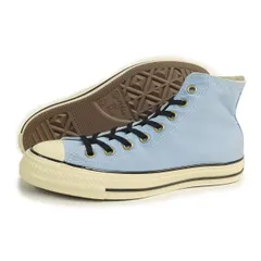 【新品】コンバース CONVERSE スニーカー ハイカット メンズ レディース オールスター US エイジドワーク HI ライトブルー ALL STAR US AGEDWORK HI