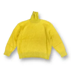 定価45100円 新品 stein 22AW JAQUARD MOHAIR LOOSE HIGH NECK KNIT LS ジャガードモヘアルーズハイネックニット タートルネック セーター シュタイン ST.454 Sのサムネイル