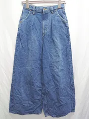◇ Θ Lee リー ワイド ジーンズ デニム パンツ サイズS インディゴ レディース P  【1409090047961】