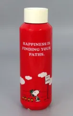 【中古】マグカップ･湯のみ スヌーピー＆ウッドストック ステンレスボトル レッド PEANUTS Beagle Scout 473ml 「スターバックスコーヒー×PEANUTS(SNOOPY)」
