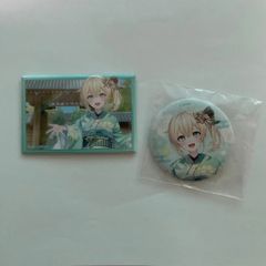 ほろ〜かる　風真いろは　缶マグネット　缶バッジ　2点セット