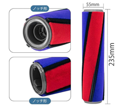 ダイソン V6 V7 V8 V10 V11 DC74 掃除機用 ソフトローラークリーナーヘッド用 回転ブラシ 互換品 交換ブラシ 交換用パーツ 交換部品 掃除機アクセサリー