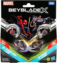 【新品】 【B4ストア限定ベイブレード】BX-00　ダブルスターター　マーベル スパイダーマン3-60F/ヴェノム3-80N
