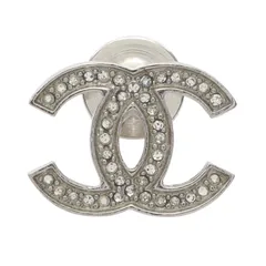 シャネル CHANEL ブローチ ココマーク ステンレススチール ブローチ レディース Used A
