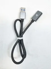 【HY】【中古】【美品】RAMPOW USB延長ケーブル【USB3.1 Gen 1/2M】5Gbps高速データ転送 USB A(オス)-A(メス) USB延長コード 50cm[定形外郵便、送料無料]HY002