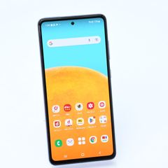 【美品】SIMフリー docomo Galaxy A52 5G SC-53B オーサムパープル
