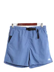 【お得なクーポン配布中!】 ノースフェイス ナイロン ショートパンツ メンズ S / 古着 The North Face アウトドア ショーツ 短パン 半パン スイム 海パン 水陸両用 青