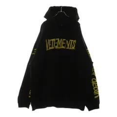 Vetments 23ss world tour ブラックパーカーS 2025年最新】vetements パーカー worldの人気アイテム - メルカリ