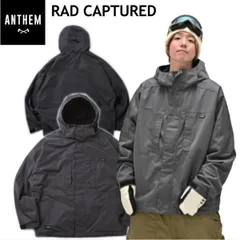 Lサイズ ◎ 24-25 ANTHEM RAD CAPTURE JKT GUNMET AN2440 アンセム スノーボード スノボウェア スポーツミックス ジャケット JACKETのサムネイル