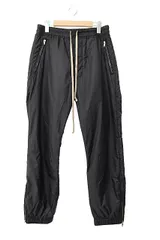 リックオウエンス Rick Owens 20AW 裾ジップ ナイロン 中綿 ドローストリング ロング パンツ RU20F3375-NZ 48 黒 ブラック ブランド古着ベクトル 中古☆AA★250820のサムネイル
