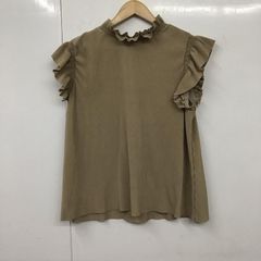 ZARA ザラ カットソー 半袖 5039/160/737 プリーツフリルノースリーブカットソー
