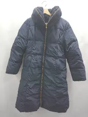 ◇ ⊇ MEW'S REFINED CLOTHES ボア ダウン リバーシブル 長袖 ダウンジャケット サイズS ブラック パープル レディース E  【1503060045152】のサムネイル