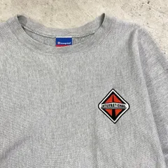 00年代 Champion REVERSE WEAVE チャンピオン リバースウィーブ スウェットシャツ 企業ロゴ刺繍 メンズL 