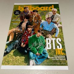 BTS 直筆サイン A4サイズ スチール写真