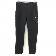 ★SALE価格★【美品】アディダス パンツ 黒 薄手 ウエストゴム ドローコード  メンズ S ゴルフウェア adidas