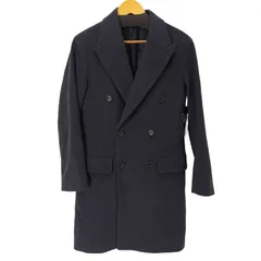 ユナイテッドアローズ UNITED ARROWS メルトン 6ボタン ダブルブレスト チェスターコート メンズ JPN：44 のサムネイル